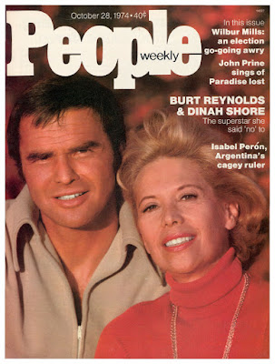Burt Reynolds dating Dinah Shor...